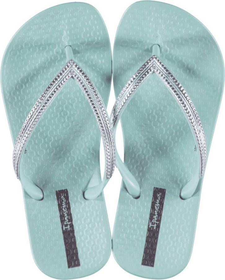 Ipanema Anatomic Mesh Slippers Meisjes- Green Silver - Foto 2