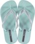 Ipanema Anatomic Mesh Slippers Meisjes- Green Silver - Thumbnail 2