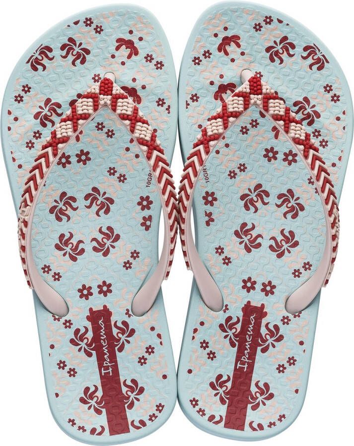 Ipanema Anatomic Lovely Kids Slippers Green Pink - Foto 3