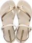 Ipanema Fashion Sandal Dames Slippers Beige Gold - Thumbnail 5