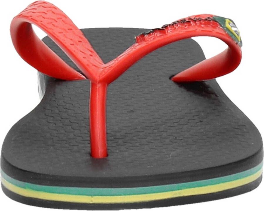 Ipanema Classic Brasil Kids slipper voor en black red - Foto 10