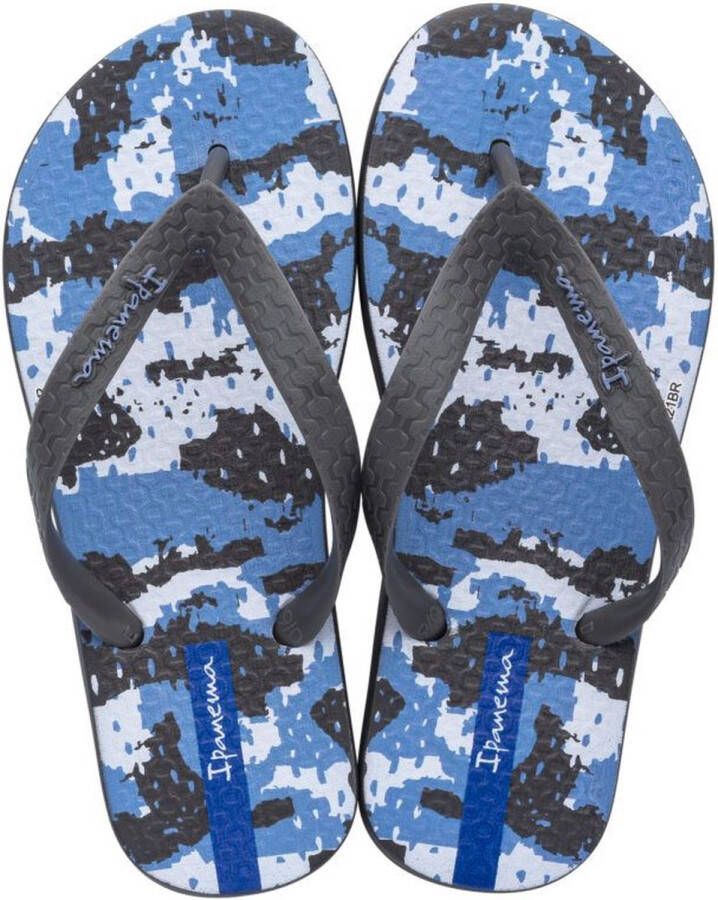 Ipanema Temas Kids Slippers Heren Junior Dark Grey Blue