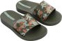 Ipanema Urban Slide badslippers met panterprint roze blauw - Thumbnail 9