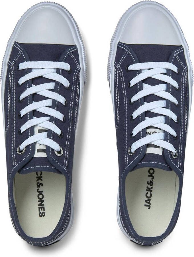 JACK & JONES Corp Canvas Sneakers Navy Blazer Heren