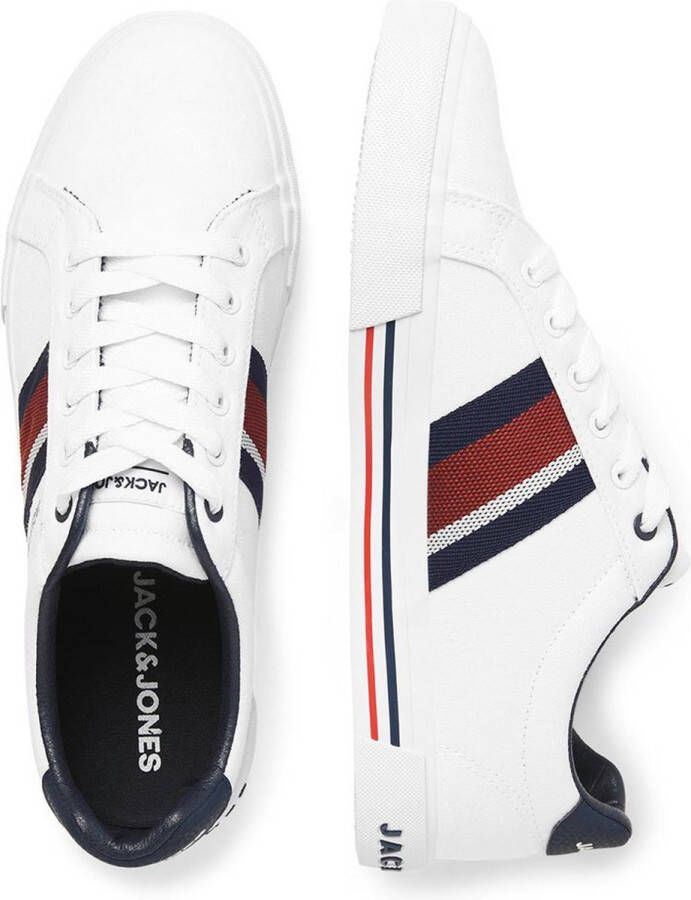 JACK & JONES Gorgon Canvas Sn Sneakers Wit Man