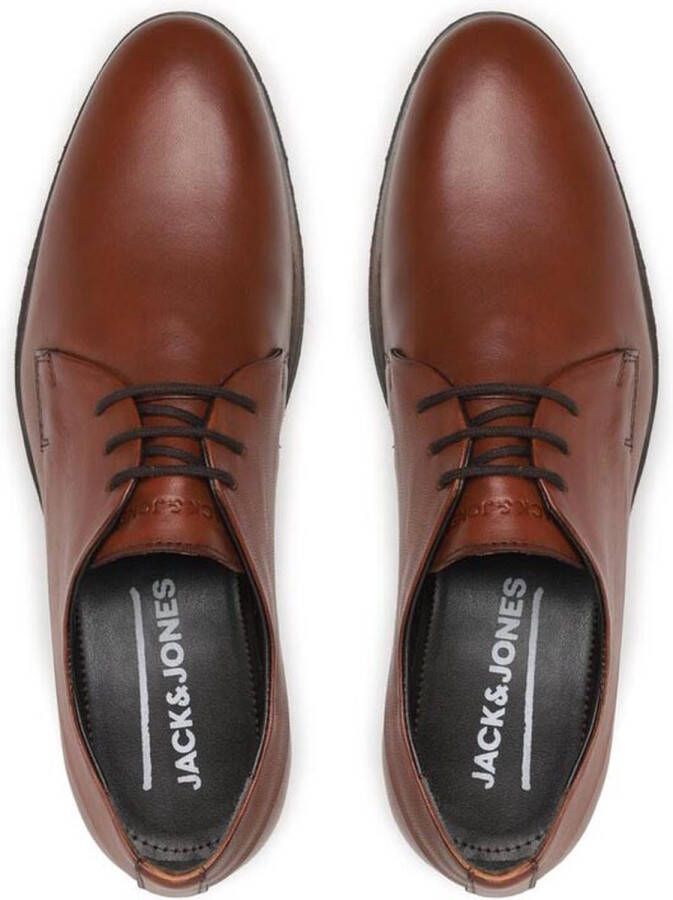 JACK & JONES Heren Nette schoenen Jfw Saint Leather Bruin