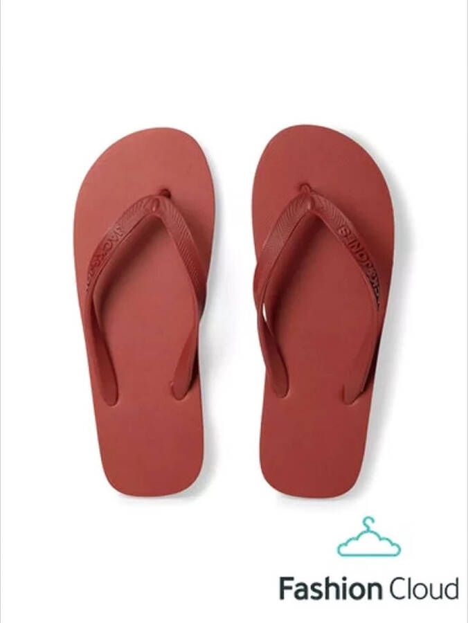 JACK & JONES Jack &Jones Basic Eva Flip Flop Red Dahlia ROOD