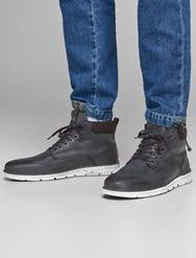 JACK & JONES JACK&JONES FOOTWEARJFWTUBAR LEATHER ANTHRACITE STSAnthracite41