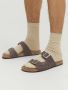 JACK & JONES JACK&JONES JFWLOUIS LEATHER SANDAL Heren Sandalen - Thumbnail 4