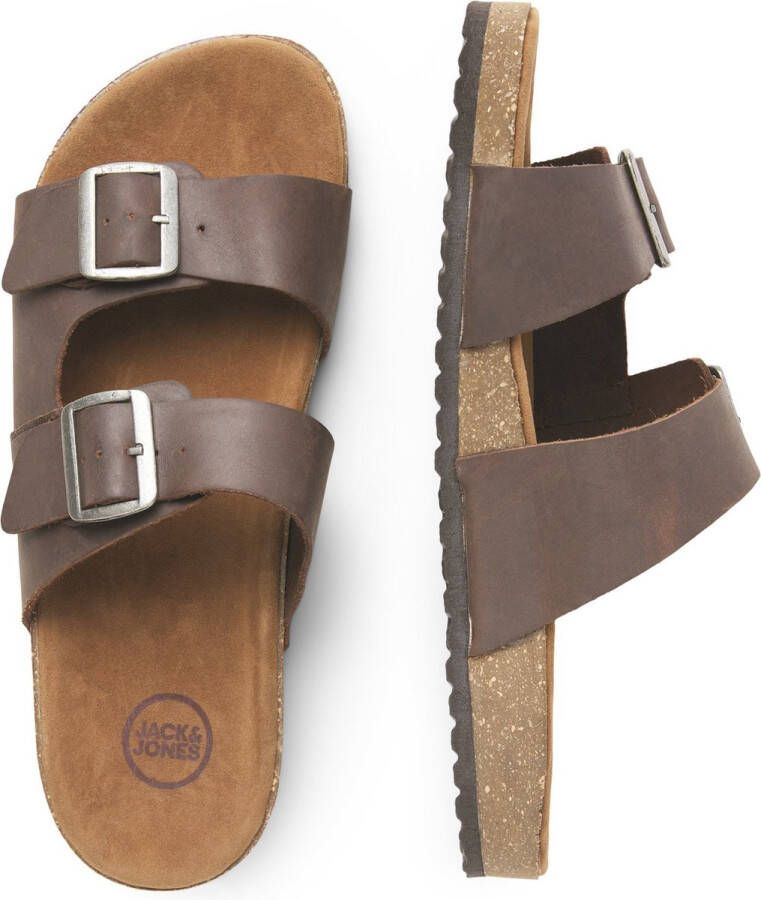 JACK & JONES JACK&JONES JFWLOUIS LEATHER SANDAL Heren Sandalen