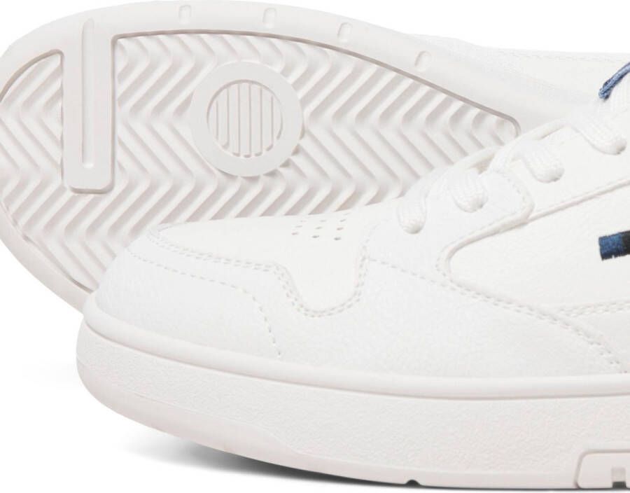 JACK & JONES Heren Sneaker wheath pu Bright White WIT - Foto 7