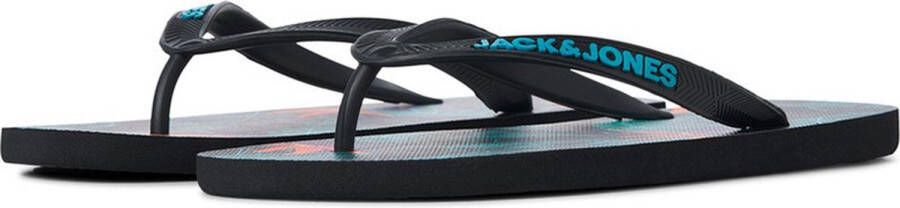 JACK & JONES teenslippers palm print multi II