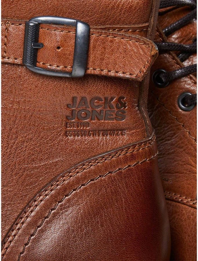 JACK & JONES Wshelby Sn Leren Laarzen Cognac Heren