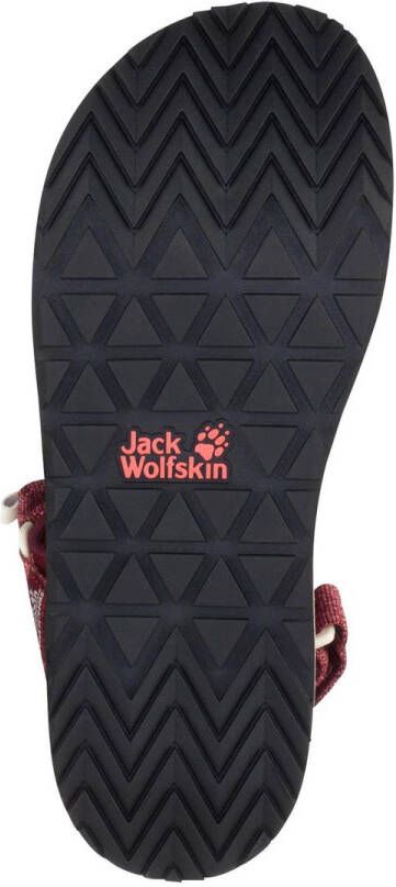 Jack Wolfskin Outfresh Deluxe Sandalen Heren Carbernet Champagne