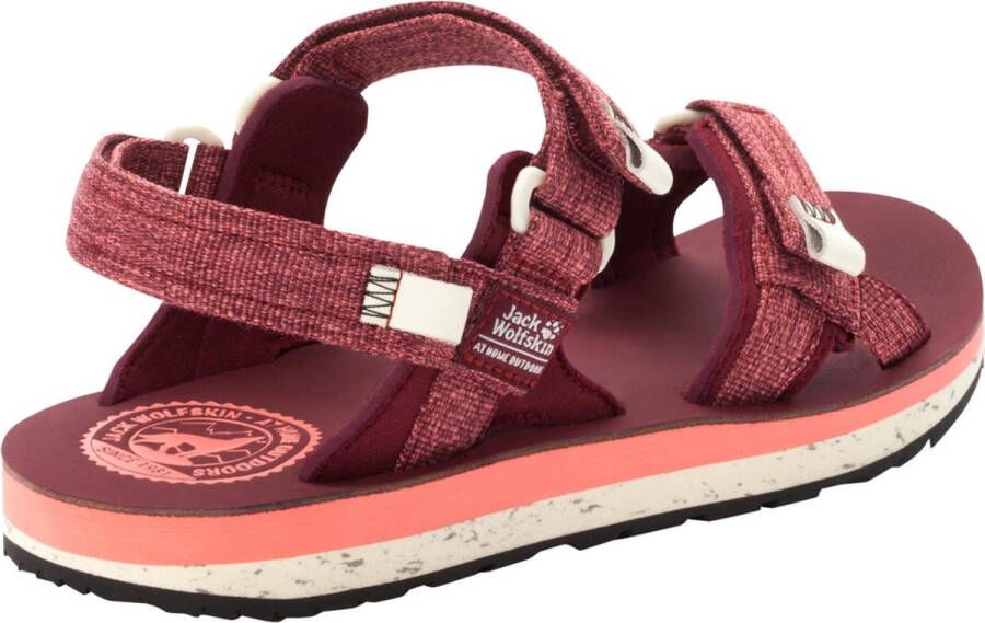 Jack Wolfskin Outfresh Deluxe Sandalen Heren Carbernet Champagne