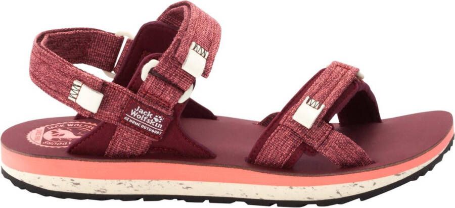 Jack Wolfskin Outfresh Deluxe Sandalen Heren Carbernet Champagne