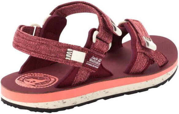 Jack Wolfskin Outfresh Deluxe Sandal Women Duurzame trekkingsandaal Dames 40.5 purper carbernet champagne - Foto 7
