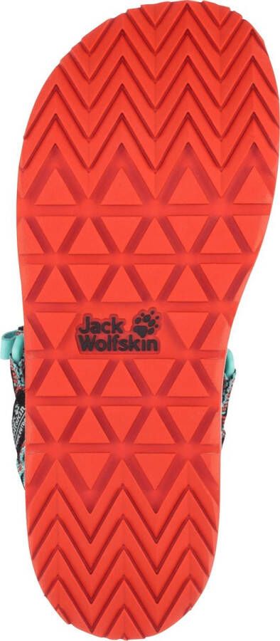 Jack Wolfskin Outfresh Sandalen Dames Black Aquamarine