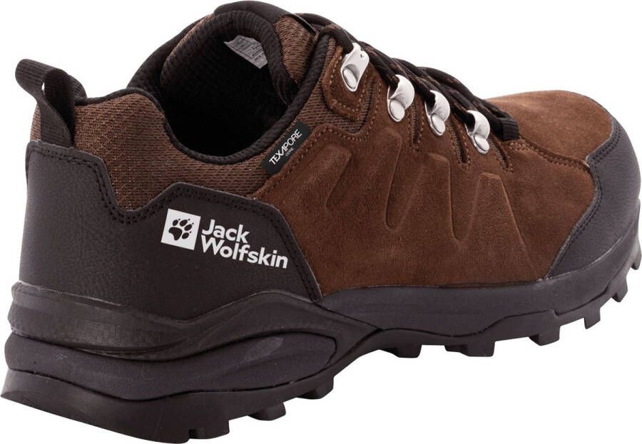 Jack Wolfskin Refugio Texapore Low Men Waterdichte wandelschoenen Heren Brown Phantom - Foto 5