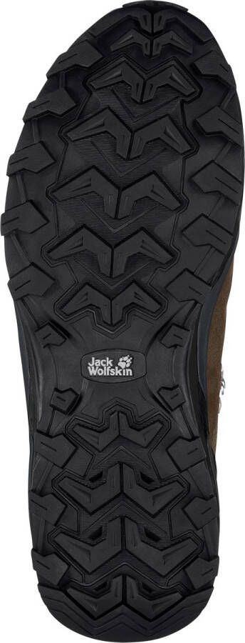 Jack Wolfskin Refugio Texapore Mid Men Waterdichte wandelschoenen Heren Brown Phantom - Foto 4