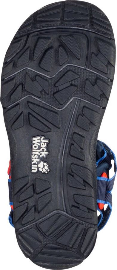 Jack Wolfskin Seven Seas 3 Kids Kinderen sandalen 26 blue red blue red - Foto 4