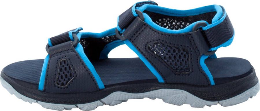 Jack Wolfskin Taraco Beach Sandal Kids Kinderen sandalen 27 zwart black burly yellow XT - Foto 4