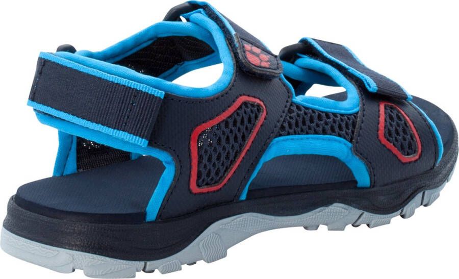 Jack Wolfskin Taraco Beach Sandal Kids Kinderen sandalen 27 zwart black burly yellow XT - Foto 5