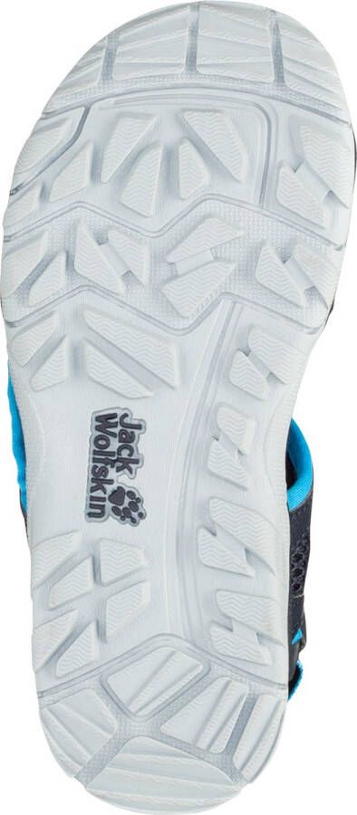 Jack Wolfskin Taraco Beach Sandal Kids Kinderen sandalen 27 zwart black burly yellow XT - Foto 6