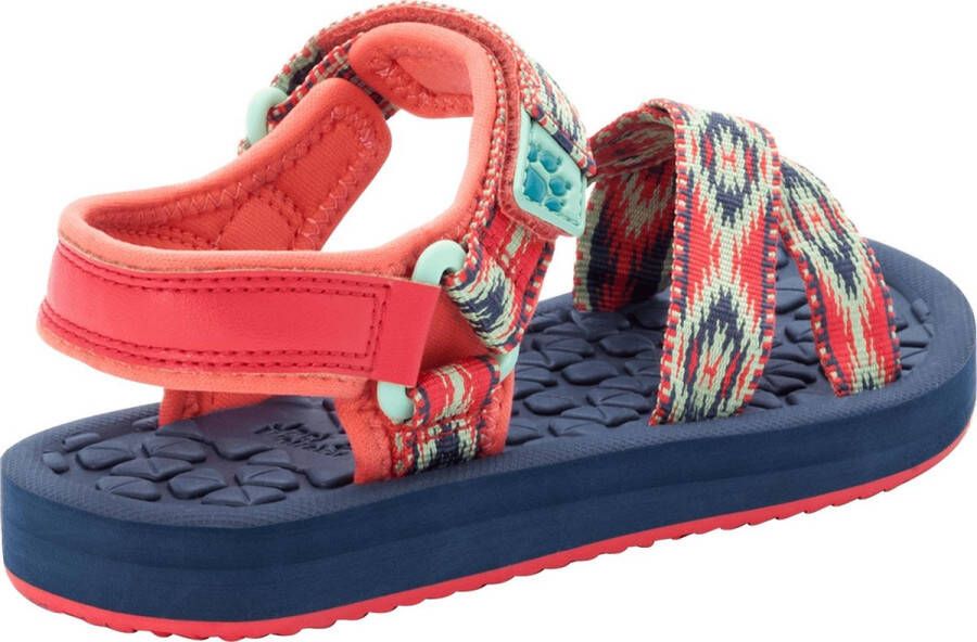 Jack Wolfskin Zulu Sandalen Kids Red Blue