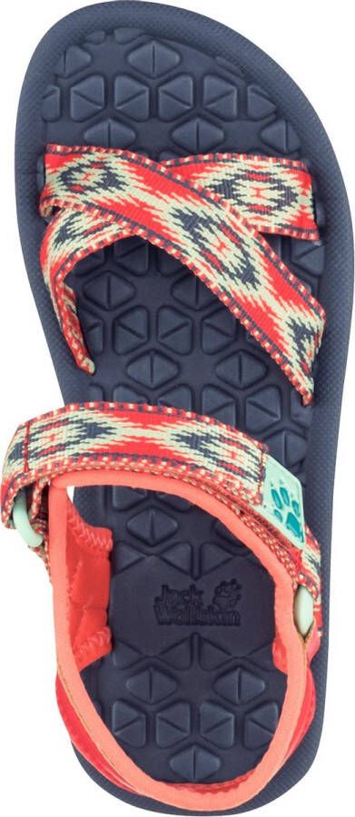 Jack Wolfskin Zulu Sandalen Kids Red Blue