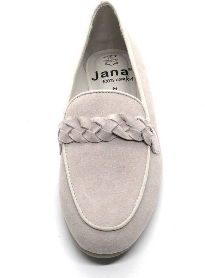 Jana Dames Instapper 24202-204 Lichtgrijs Wijdte H - Foto 4