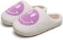 JAXY Smiley Slippers Smiley Pantoffels Smiley Sloffen Pantoffels en Sloffen en -41 Paars - Thumbnail 3