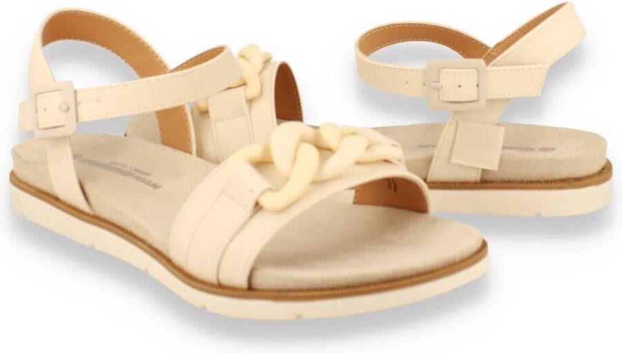 JL Lifestyle SJ LIFESTYLE SJ Dames Sandaal Beige