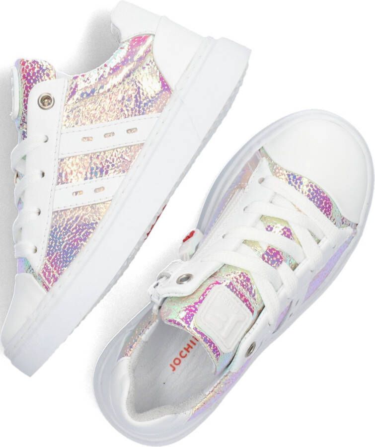 Jochie & Freaks Faith Lage sneakers Leren Sneaker Meisjes Multi