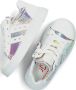 Jochie & Freaks Faith Lage sneakers Leren Sneaker Meisjes Kids Multi - Thumbnail 6