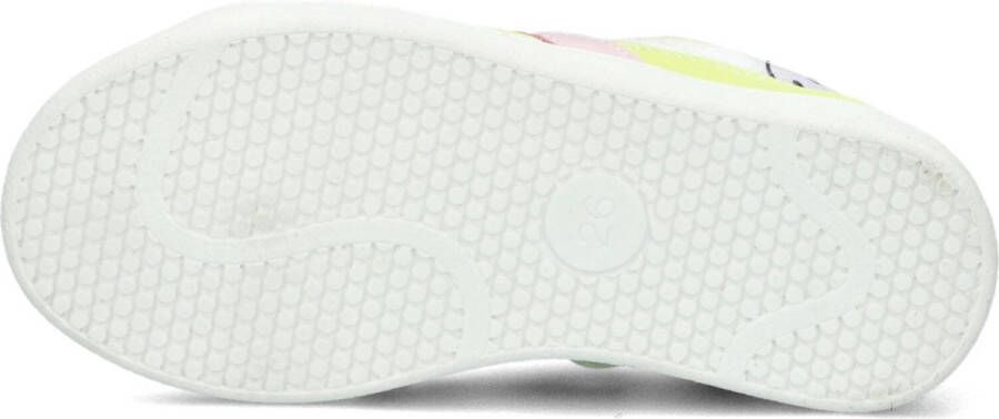 Jochie & Freaks Zoe Lage sneakers Leren Sneaker Meisjes Wit