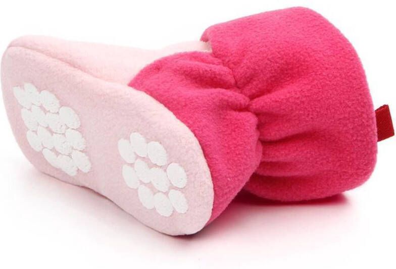 Jodeledokie Roze babysloffen Katoen Zachte zool