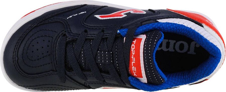 Joma Top Flex Jr 2243 IN TPJW2243IN voor een jongen Marineblauw Indoorschoenen