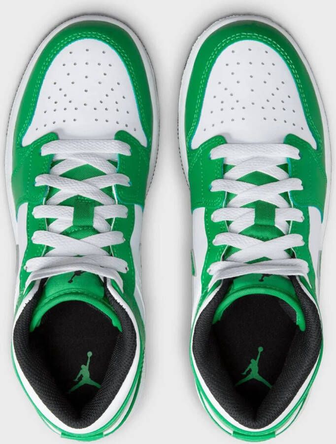 Jordan Air 1 Mid Lucky Green