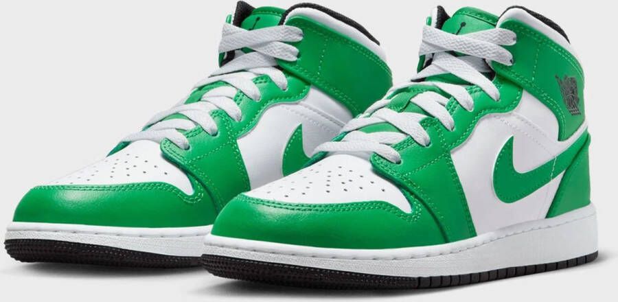 Jordan Air 1 Mid Lucky Green