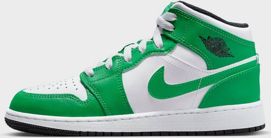 Jordan Air 1 Mid Lucky Green