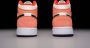 Jordan Air Nike Air Jordan 1 Mid SE (GS) Orange Suede DV1336 - Thumbnail 3