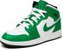 Jordan Nike Air 1 Mid (GS) Lucky Green DQ8423 - Thumbnail 7