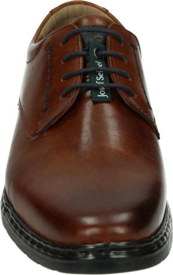 Josef Seibel ALASTAIR 01 Volwassenen Heren veterschoenNette herenschoenen Cognac