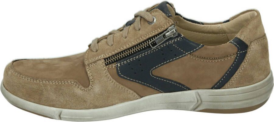 Josef Seibel ENRICO 20 Volwassenen Heren sneakersHeren veterschoenVrije tijdsschoenen Taupe