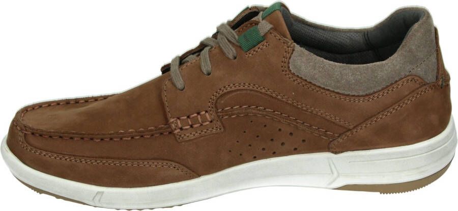 Josef Seibel ENRICO 25 Volwassenen Heren sneakersHeren veterschoenVrije tijdsschoenen Cognac