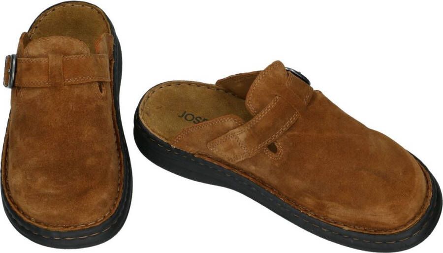 Josef Seibel -Heren bruin pantoffels & slippers