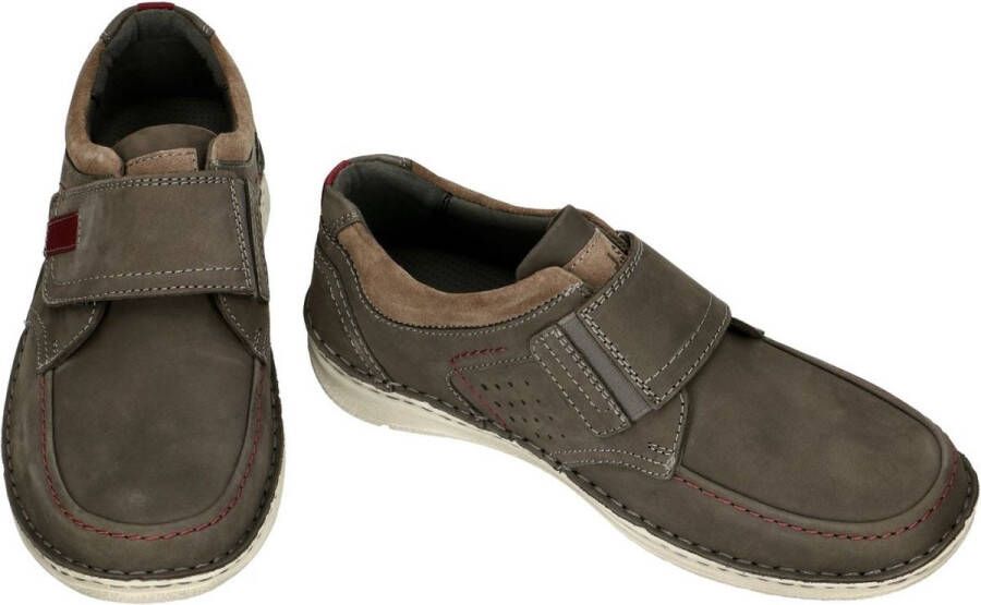 Josef Seibel -Heren taupe donker casual schoenen