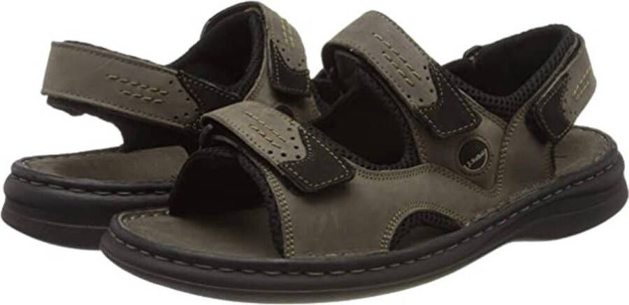 Josef Seibel -Heren taupe sandalen