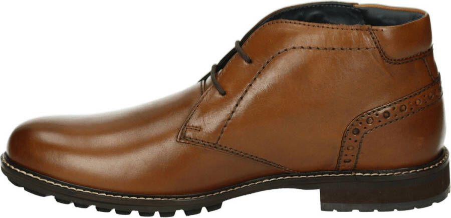 Josef Seibel JASPER 51 Volwassenen Business half-hoogNette herenschoenen Cognac - Foto 4